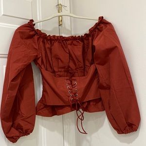 NWOT.  Shein, peasant look blouse.